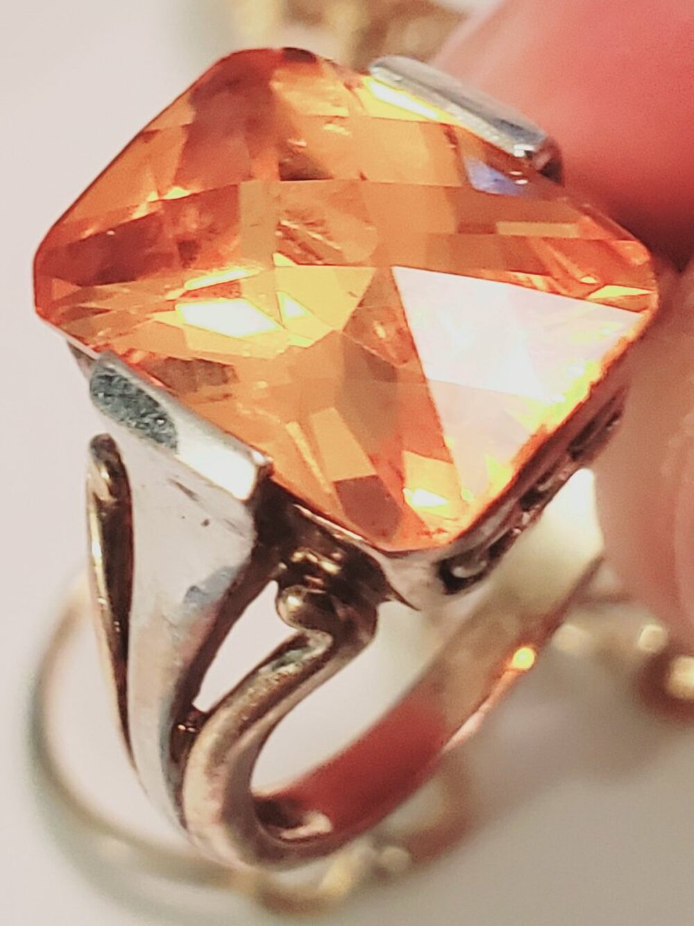 8 Rings, items # A- 2483-2490,. wt. 33 grams. - Picture 15 of 16